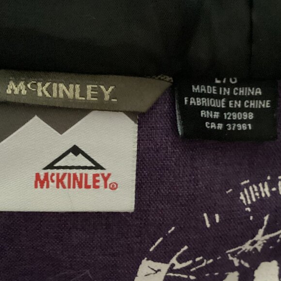 McKinley Aquamax 3.3 Women's Purple Warm Winter Coat Size L Waterproof - Picture 13 of 16